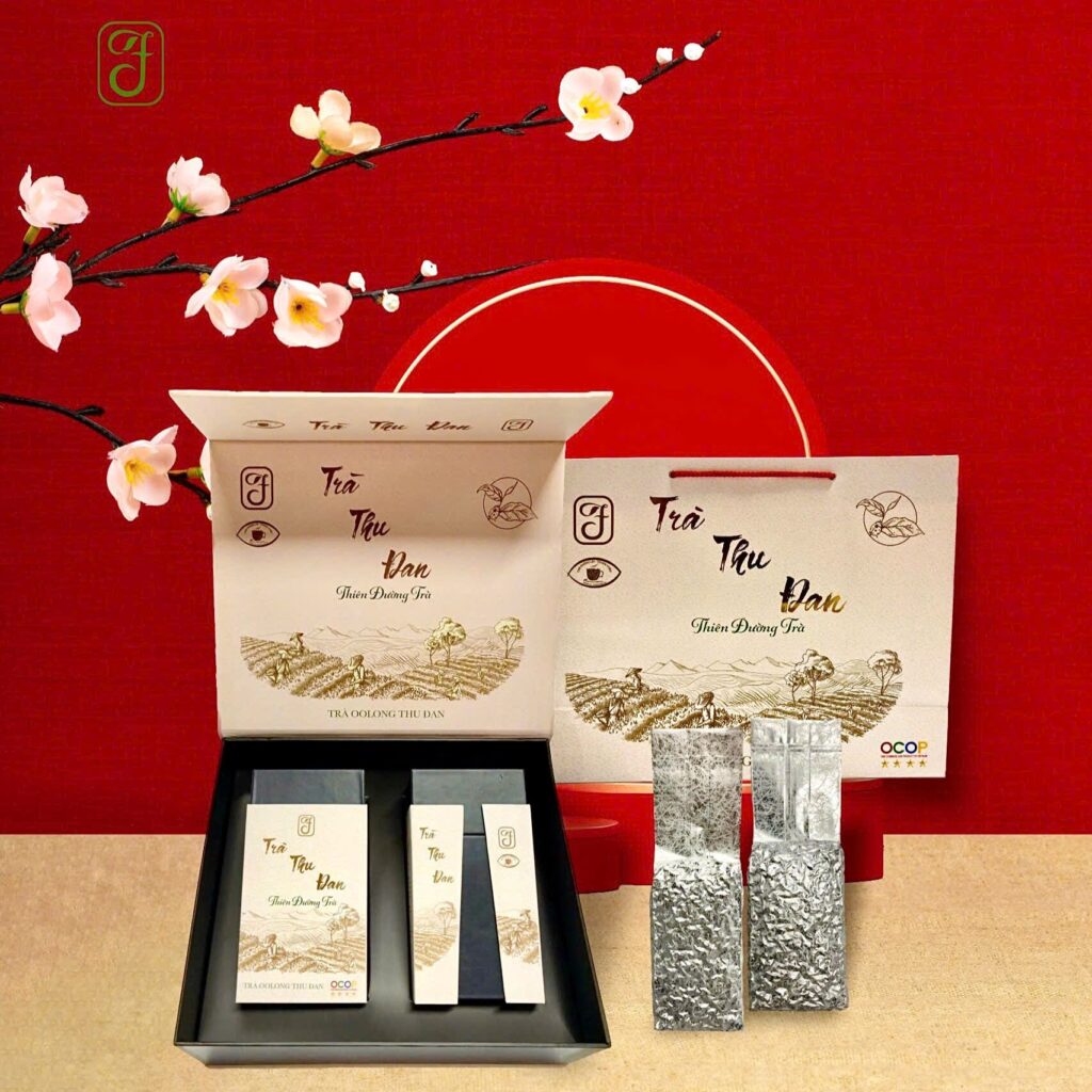 Hộp quà tặng trà Ô Long cao cấp 400g