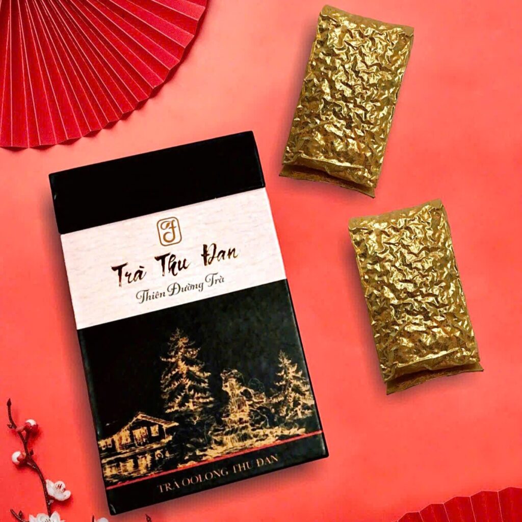 Hộp quà tặng Trà Ô Long cao cấp - size lớn 400g